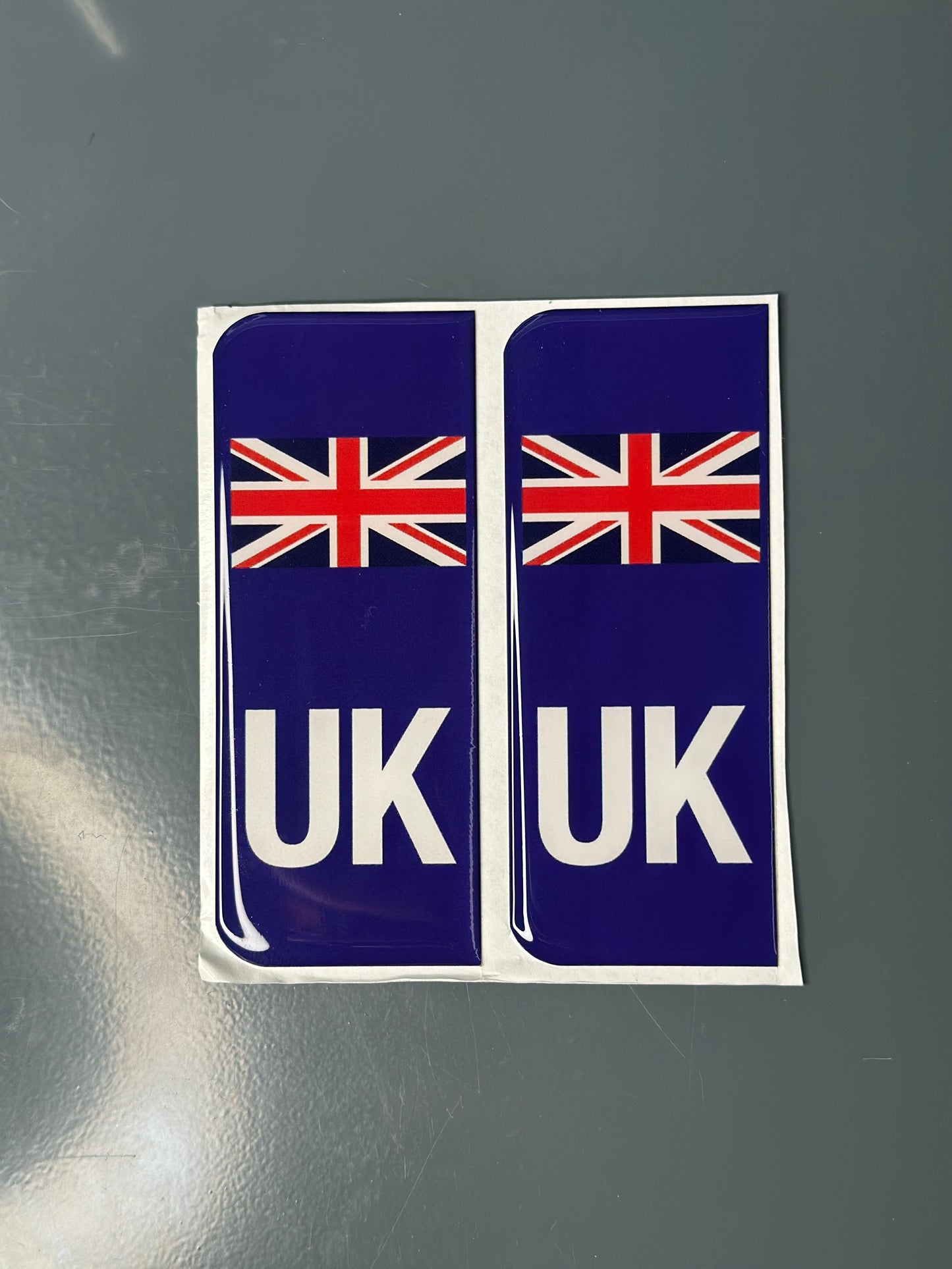 3D Gel Flag Stickers