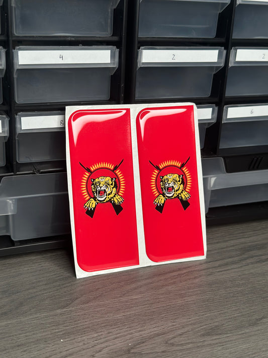 Tamil Tiger Eelam Number Plate Sticker