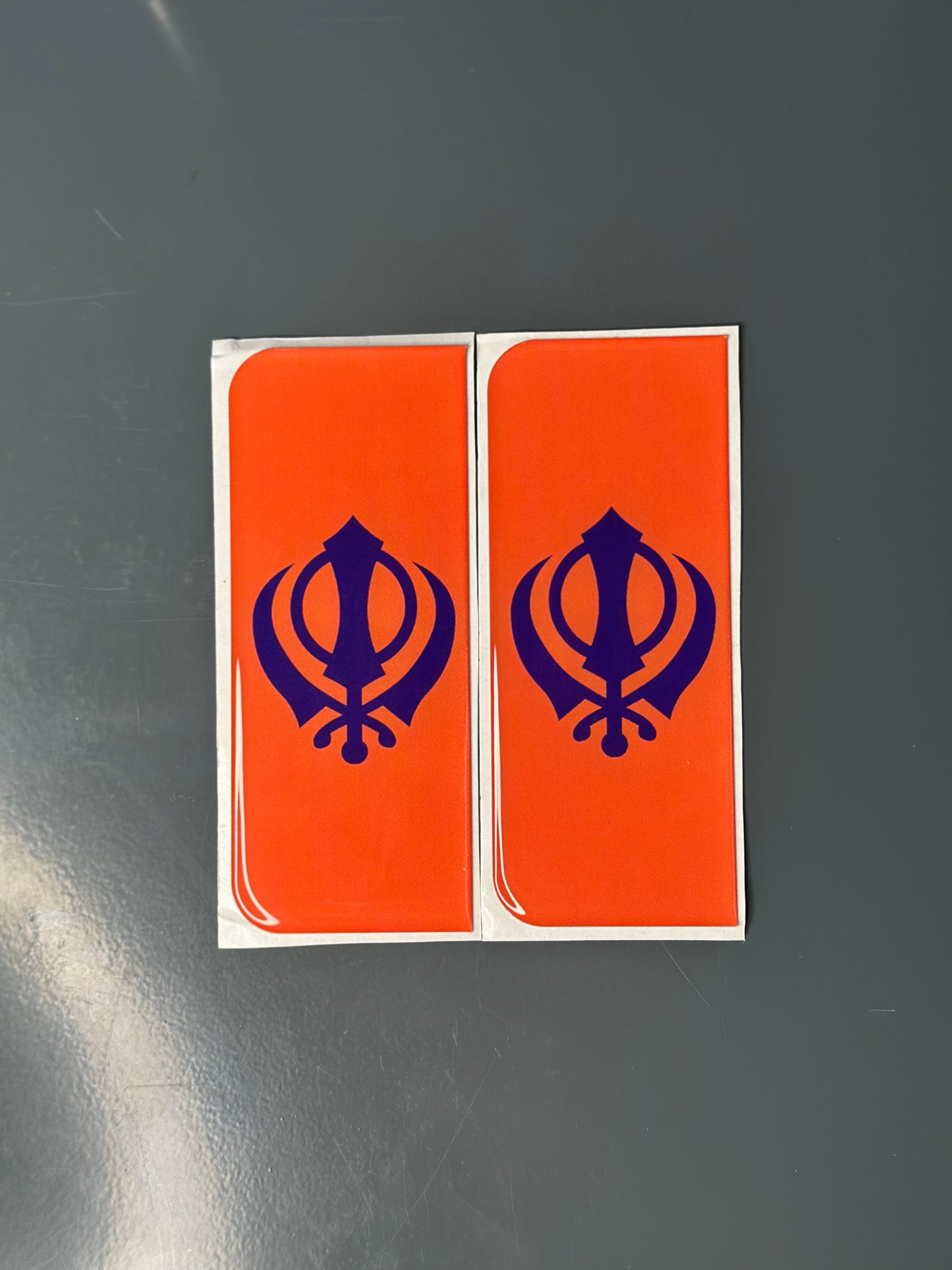 3D Gel Flag Stickers